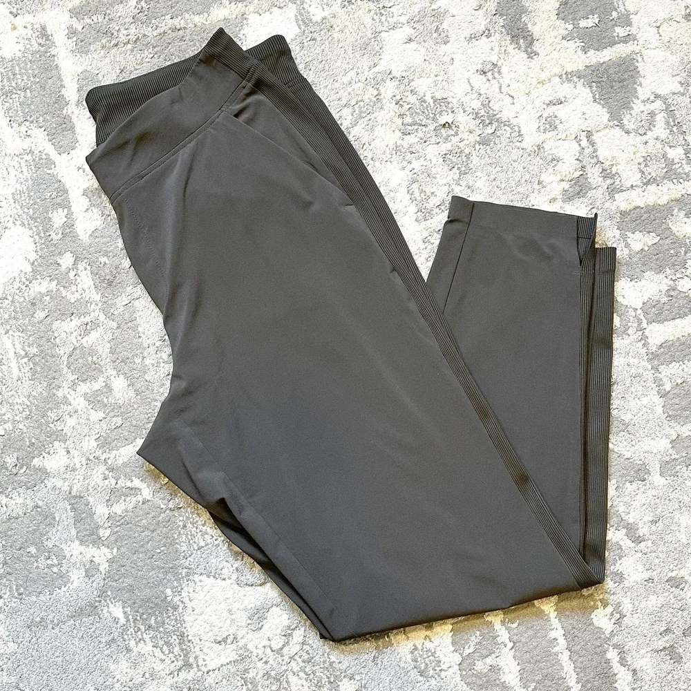 Athleta Brooklyn Mid Rise Ankle Pant Green Size‎ 18 Style 198671